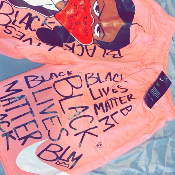 Nike | Shorts | Blm Nike Shorts | Poshmark